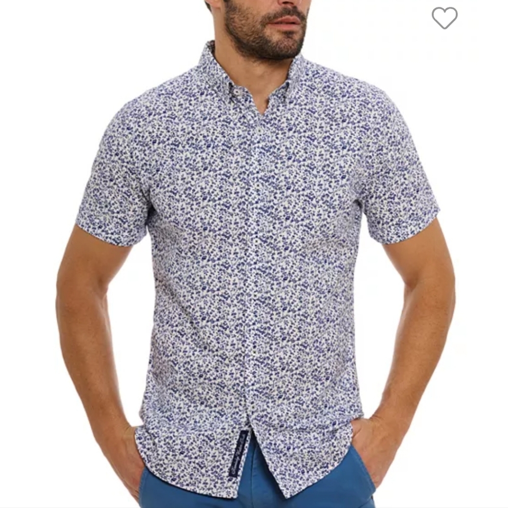 Robert Graham Coolidge Short Sleeve Fit shirts